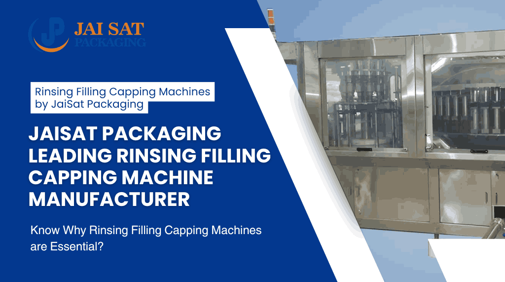 Rinsing Filling Capping Machine Manufacturer from India