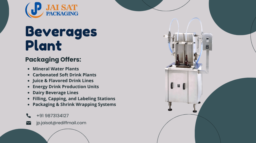 Beverages Plant Manufacturer in Faridabad