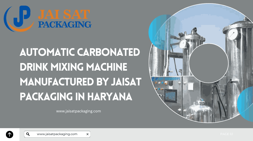 Carbonated Drink Mixing Machine