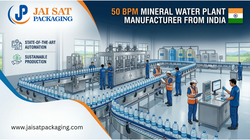 50 BPM mineral water plant manufacturer