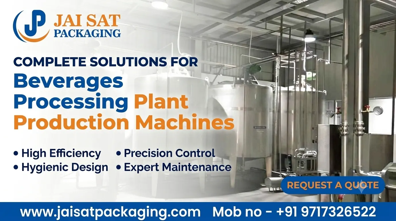 Beverages Processing Plant Production Machines in India