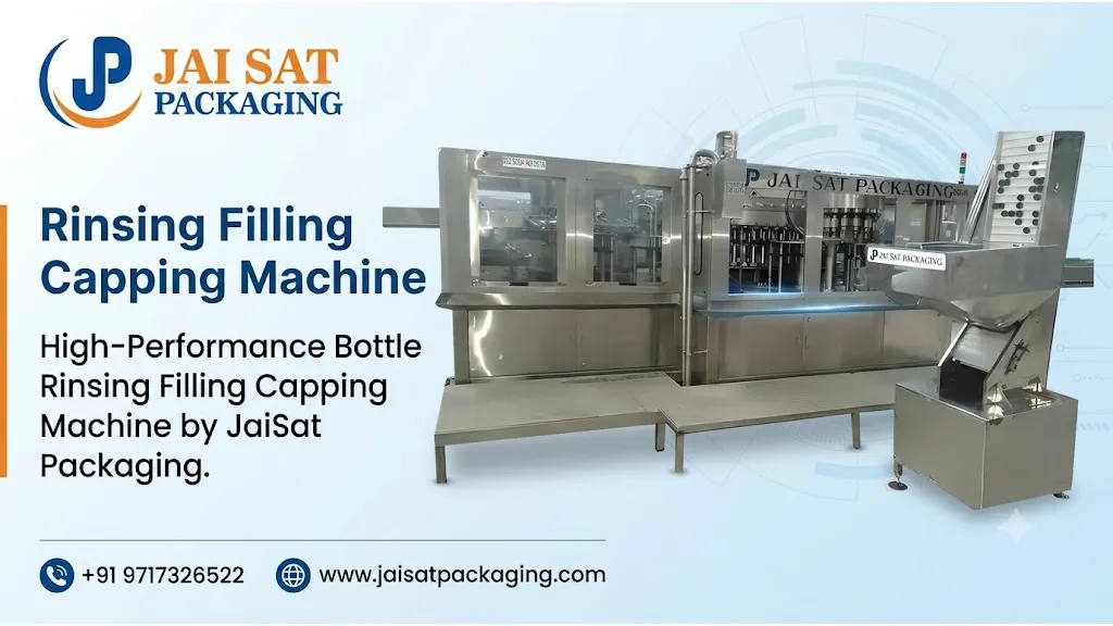 Rinsing Filling Capping Machine