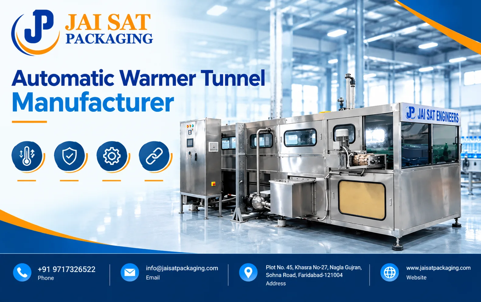 Automatic Warmer Tunnel Manufacturer